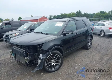 2018 Ford Explorer Sport from USA, damaged, VIN 1FM5K8GTXJGC64779